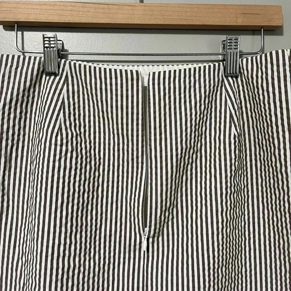 Brooks Brothers Striped Pencil Skirt - Picture 7 of 11